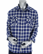 AKOO Woven Plaid Shirt Shirt