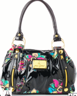 Baby Phat Whitney 4-ring Satchel Handbag