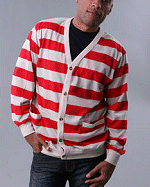 Crooks and Castles Clothing Knit Cardigan Big Stripe