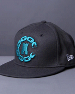 Crooks and Castles Clothing Chain Castle Fitted New Era 5950