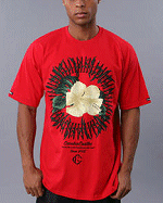 Crooks and Castles Clothing Almo Ring Flower Tee