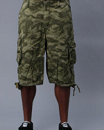 Ecko Clothing Camo Twill Shorts