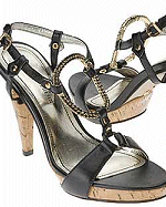 House of Dereon Black Couture Heels