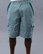 Live Mechanics Gingham King Shorts