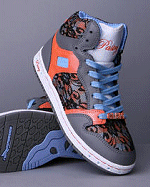 Pastry Glam Pie High Orange Lace Shoes
