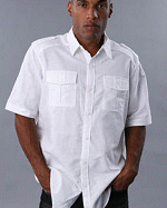 Sean John Clothing White Linen Shirt