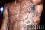 Wiz Khalifa Pittsburgh Chain and Tattoos 