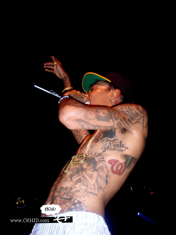 Wiz Khalifa Tattoos Back to Front