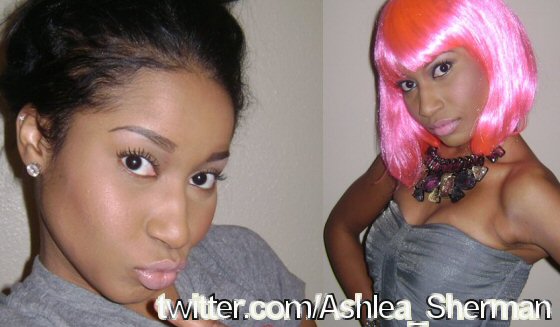Drake With Nicki Minaj Look Alike. Nicki Minaj Look-A-Like 2011