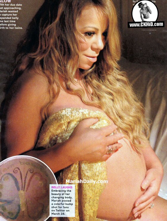 mariah carey pregnant pictures. Mariah Carey Pregnant With