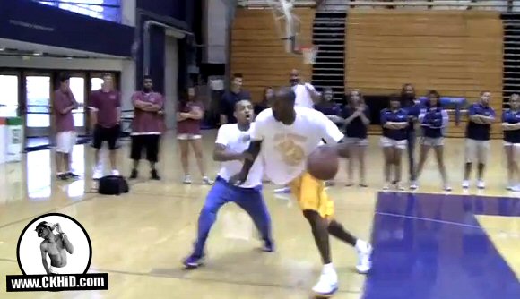 Kobe Drives on Bow Wow