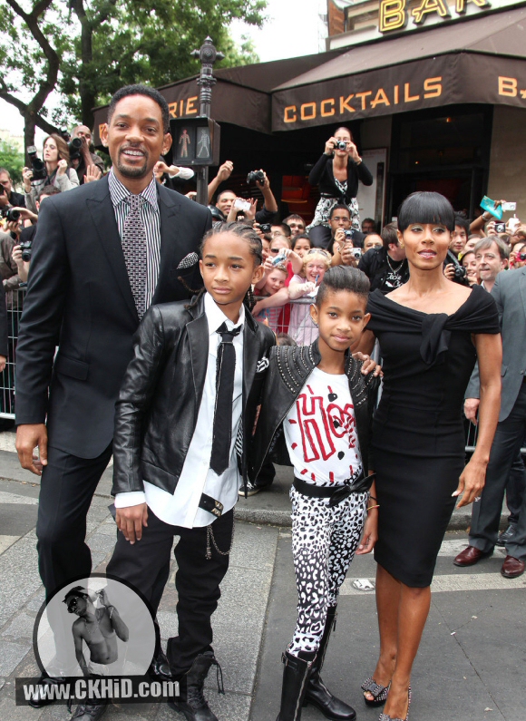 Will Smith Jada Pinkett Family ( Will, Jayden, Willow, Jada Smith )