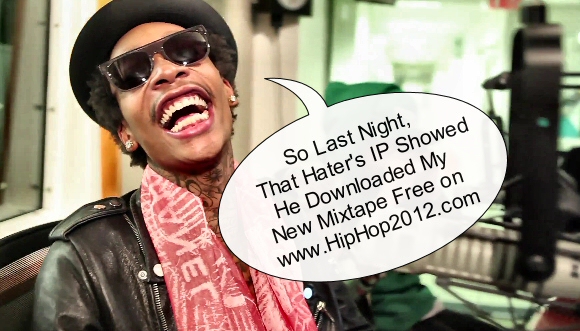 Wiz Khalifa Laughing At Haters