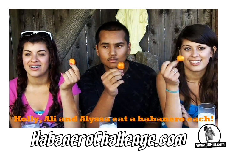 Habanero Challenge Between 3 Friends