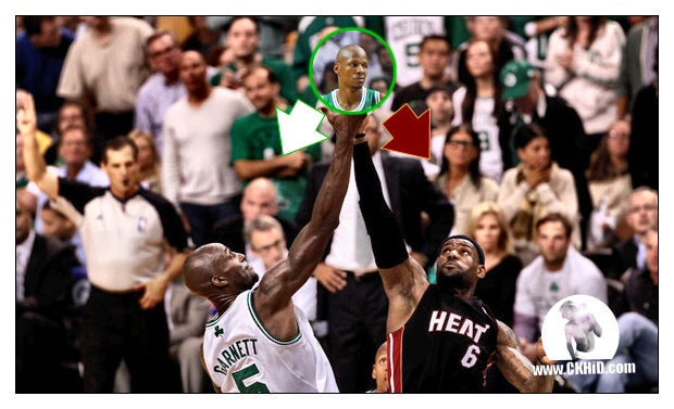 Kevin Garnett and Lebron James Fight Over Ray Allen for 2013 Season