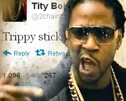Trippy Stick Rumor Trueee,  2 Chainz (@2Chainz) Thinks Medical Marijuana Vaporizer Good