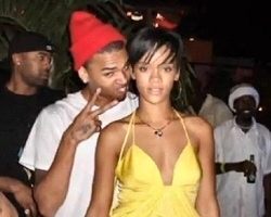 Chris Brown Rihanna Go on QUBEEY Launch AfterParty Date, Karrueche Tran Ghost