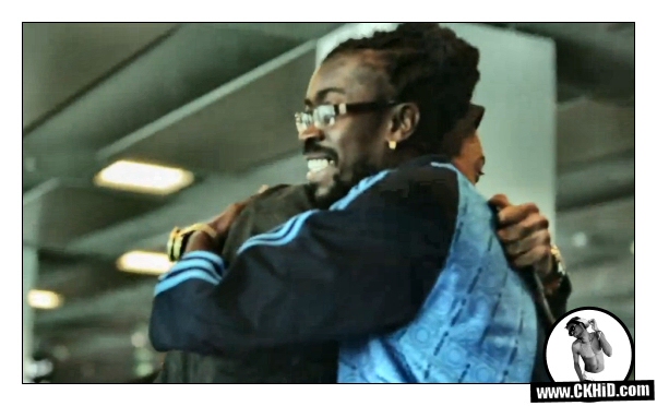 Wiz Khalifa Hugs Beanie Man
