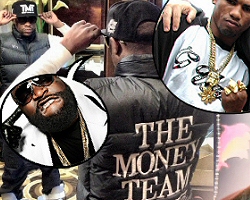 Floyd Mayweather 50 Cent Fight, Rick Ross Joins The Money Team, Gamboa Brought Up
