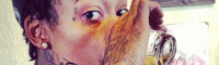 Rap Star Wiz Khalifa Swaps Afro Hairstyle For Dread Locks Pictures Reveal