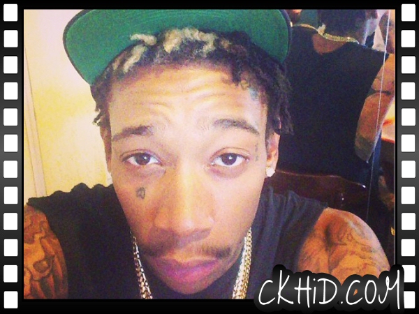Wiz Khalifa Dreads & Face Tattoo