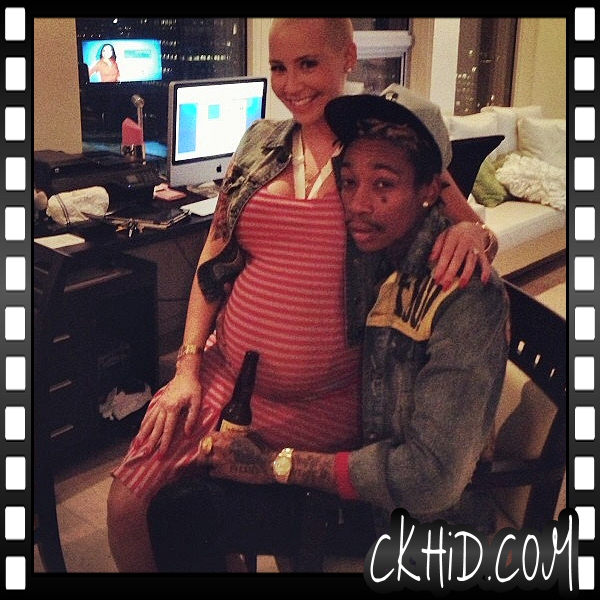 Wiz Khalifa Amber Rose New Years Eve 2013 Picture