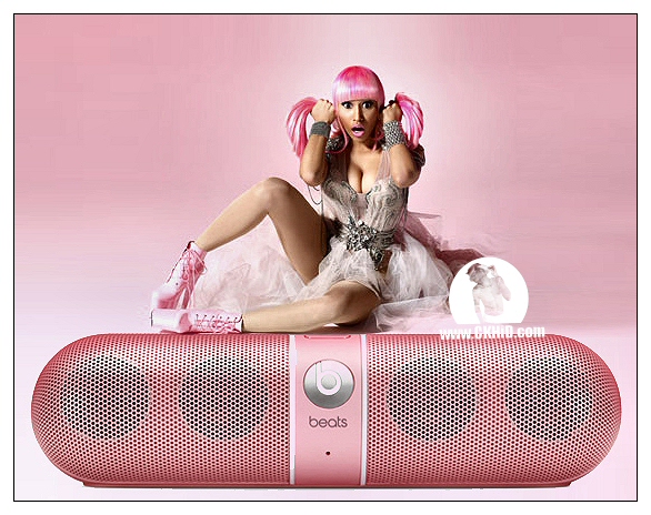 Nicki Minaj′s Beats By Dre Pink Pill Speakers Commercial Ad