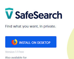 Trustnav "SafeSearch," A Non-Tracking Google Search Engine Alternative