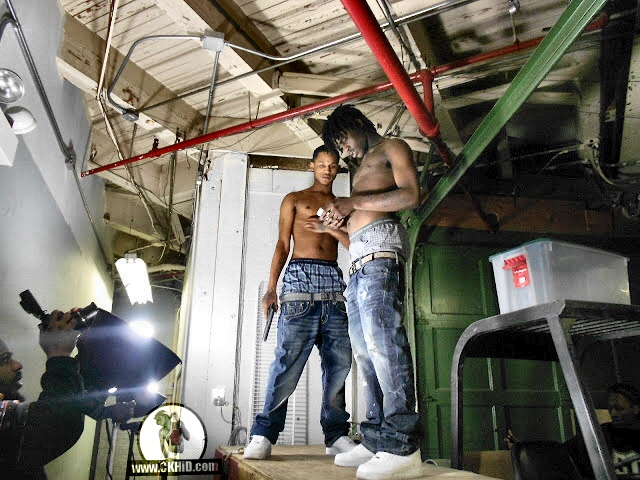 Chief Keef and 3Hunna Gang