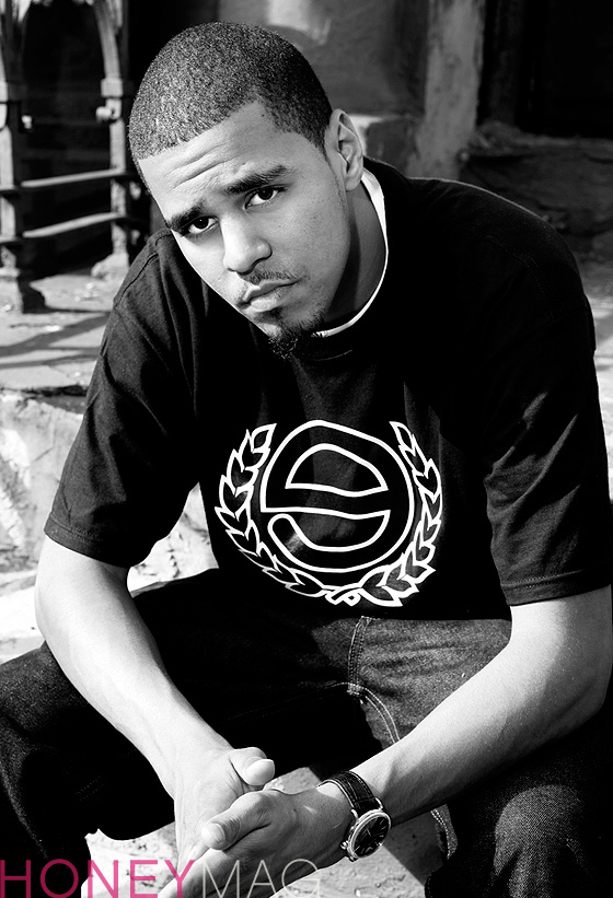 J Cole Greyscale Pics