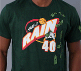 Hip Hop Shirts - UndrCrwn Make It Rain Tee