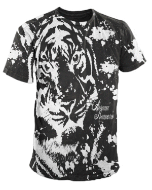 Hip Hop Shirts #6 — Avrumi Romario White Tiger Tee