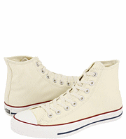 Cream Chuck Taylors Shoes