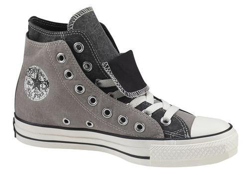 Grey Double Upper Chuck Taylors