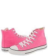 Pink All Star Hi Chuck Taylors