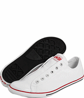 White All Star Seasonal Double Tongue Ox Chuck Taylors